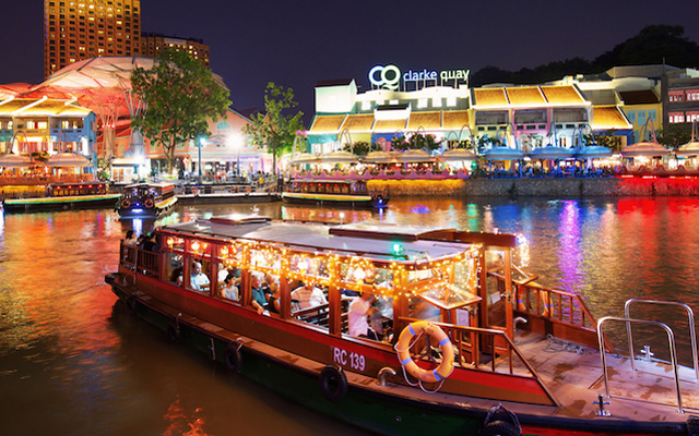 Trải nghiệm bumboat và ngắm cảnh đẹp của Singapore